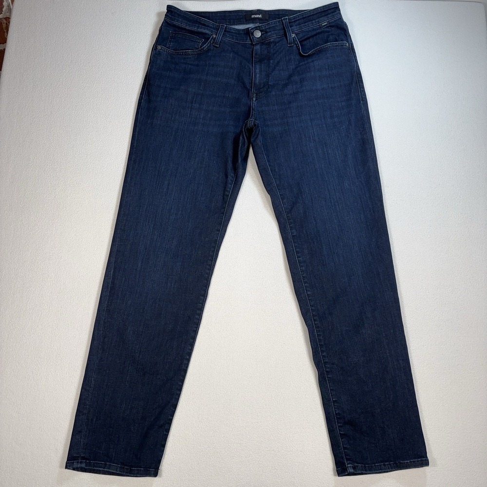 Mavi‎ Steve Jeans Men's 36x32 Blue Athletic Fit Tapered Leg Stretch Denim